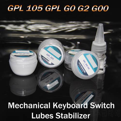 205 G0 G00 Lube Mechanical Keyboard Switch Lubes Stabilizer Lubricating Lube DuPont GPL105 GPL205 Lubricating Grease Oil