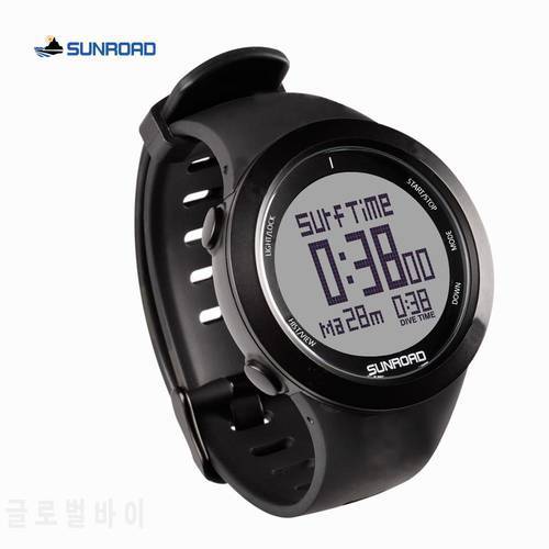 SUNROAD Smart Watches Scuba Free Snorkeling Diving Computer Watch for Underwater Sports with Large Screen Waterproof Casual