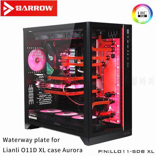 Barrow is suitable for Lianli O11D XL chassis water channel board water channel board Aurora LLO11-SDB XL Free shipping