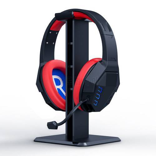 Universal One-piece Headphone Holder Headset Hook Display Stand ABS+PC Headphone Holder For Gaming Headsets Desk Accessories
