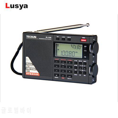 Tecsun PL-330 firmware 3306 FMFM AM MW SW LW DSP Receiver single sideband radio Digital Demodulation Stereo Radio I3-011