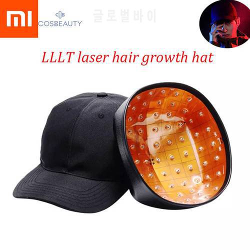 Youpin Cosbeauty LLLT Hair Growth Regrowth Helmet Reduce Hair Loss Cap Hair Treatment Hair Fast Regrowth Laser Cap