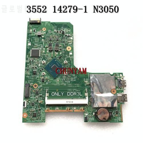 Refurbished 14279-1 FOR dell Inspiron 3552 3452 Laptop Motherboard N3050 CPU PWB 896X3 CN-041D5Y 41D5Y Mainboard 100%TESTED
