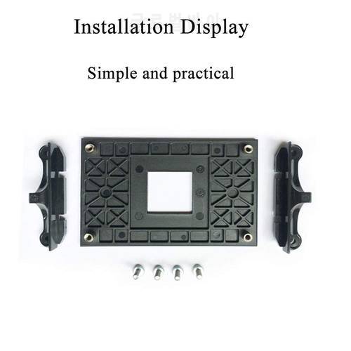 Sturdy Practical Professional Holder Stable Replacement Wear Resistant Radiator Mount CPU Fan Bracket Back Plate Support For AM4