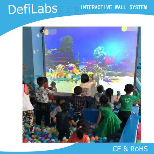 DefiLabs Interactive wall projection smash ball games for children / 42 GAMES