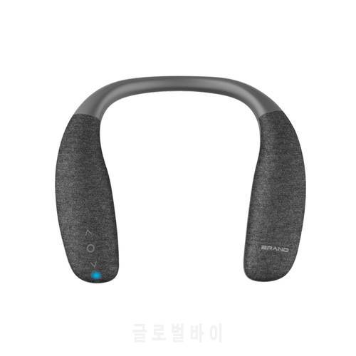 AIKSWE Neck Bluetooth Speaker Wearable Wireless Bass Surround Stereo Sound Hands-Free With Microphone Outdoor Sports Speaker