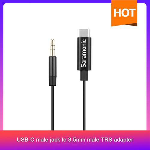 Saramonic SR-C2001 3.5mm TRS Male Jack to USB Type-C Audio Adapter
