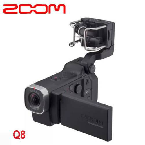 Zoom Q8 Handheld Camera/Multi-Track Recorder HD Video Recorder All-in-One Machine Performance Interview Video Shooting