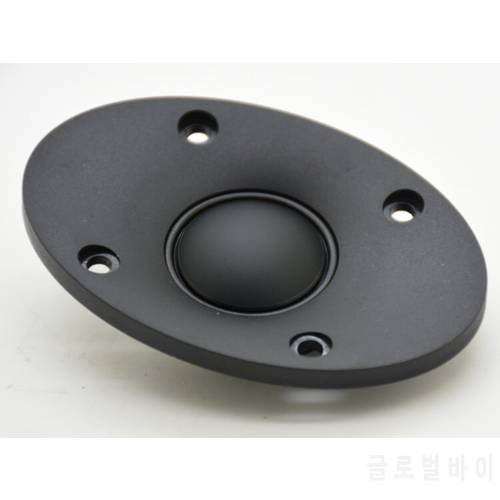 2pcs 4Ω Titanium film Tweeter Black Speaker Loudspeaker HiFi Audio Parts