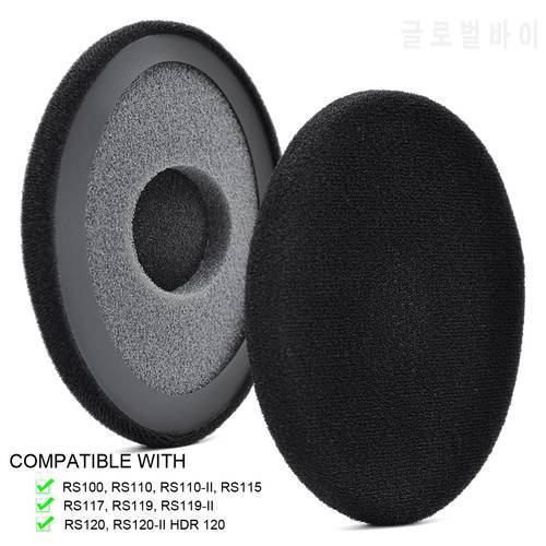 Replacement Earphone Earpad for Sennheiser RS100 RS110 RS115 RS117 RS119 RS120 HDR120 Headphones Headset Cushion Cover