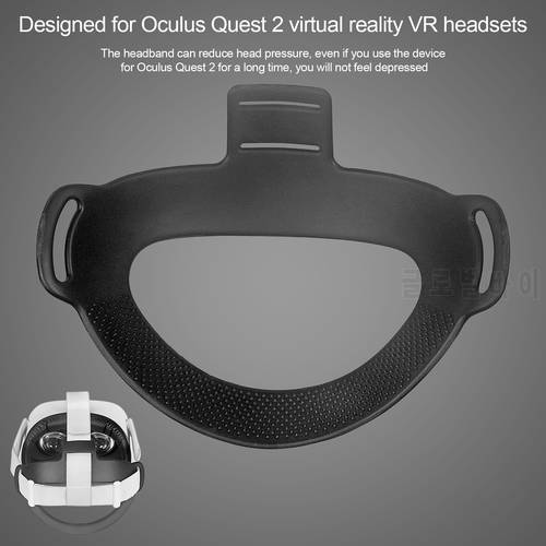 Headband Cushion For Oculus Quest 2 VR Headset Strap Reduce Head Pressure, Soft Comfortable Head Cover Pad VR Accessories