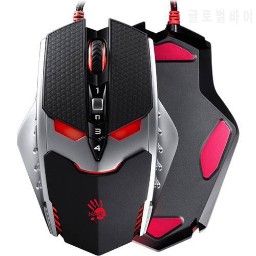 Bloody TL80 Terminator Laser Multi Core Metal Foot 8200 CPI Player Mouse Lag-Free Very Quick mobility