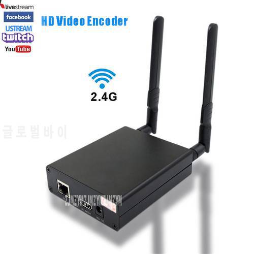 LX6000WF H.264 HD Wireless WiFi HDMI-compatible Video Encoder H264 IPTV Encoder Live Streaming Broadcast HDMI-compatible Video R