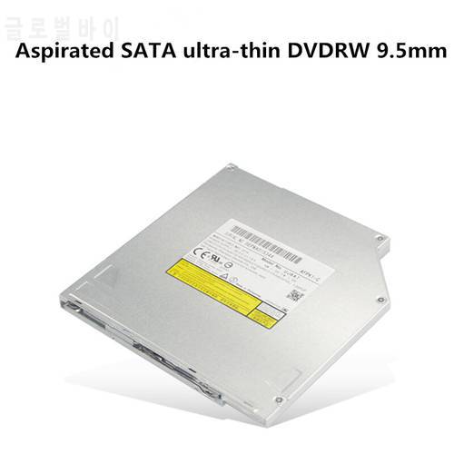 New UJ8A7 aspirated SATA ultra-thin DVD recorder 9.5mm built-in optical drive universal suction disc drive