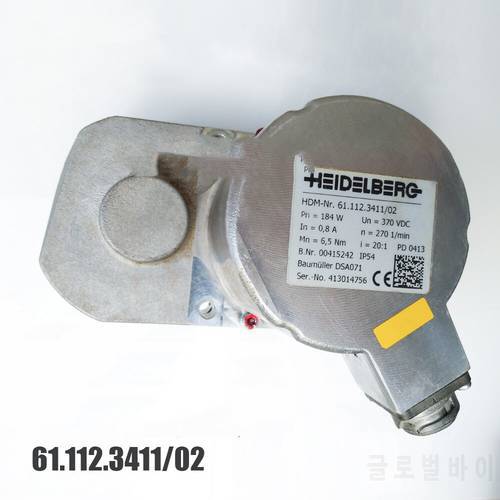 For Heidelberg Motor Heidelberg Mink Motor Repair 61.112.3411/02 Printing Press Motor