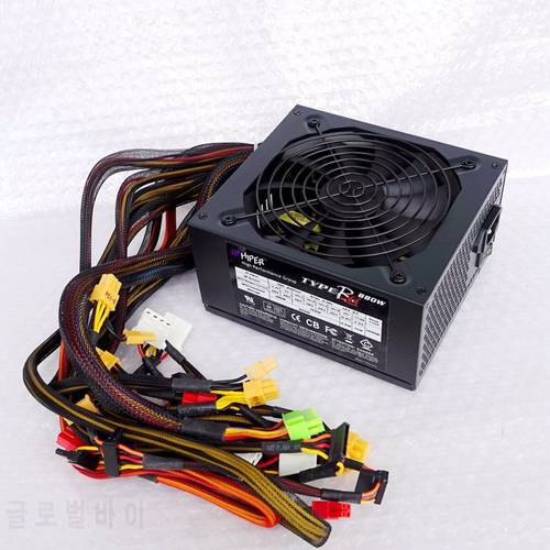 For 880W power supply full power 700W desktop power supply 750W support crossfire support back line