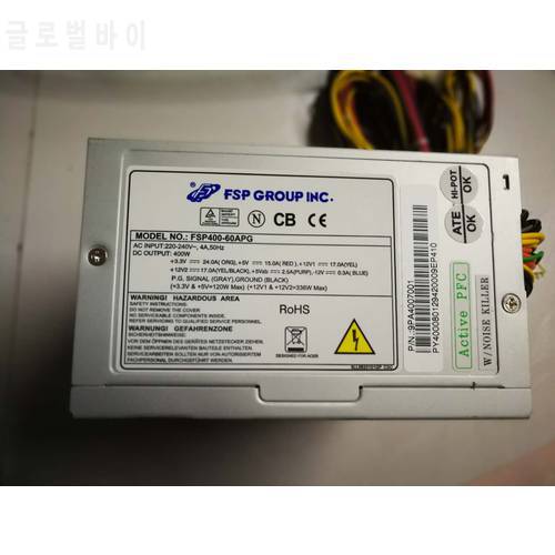 400w power supply FSP40060HLN FSP400-60APG