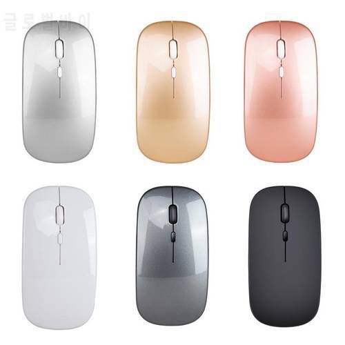 2.4G Wireless Rechargeable Charging Mouse Ultra-Thin Silent Mute Office Notebook Mice Opto-electronic For Home Office use