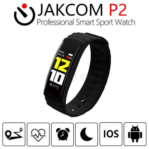 JAKCOM P2 Professional Smart Sport band with color touch screen Heart Rate tracker Blood Pressure Monitoring IP67 Waterproof