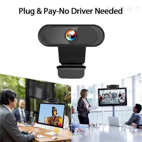 HD Webcam 720P/1080P Web Camera Web Cam USB 2.0 With Microphone Cameras For Live Broadcast Video Calling Conference Work