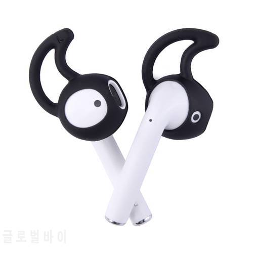 1 Pairs Silicone Ear Hook Earbud Headset Cover Holder For Apple AirPods IPod IPhone 6 Sport Accessories Cover Earpods Skin Case
