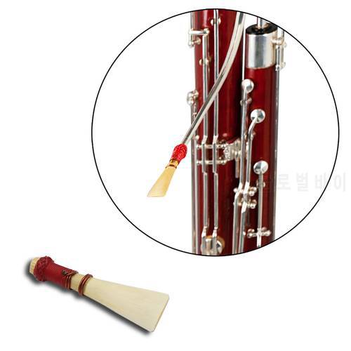 1PC Bassoon Reed Medium Strength Bassoon Reed with Case Bassoon Parts & Accessories