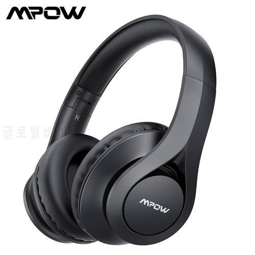 Mpow 059 Pro/Lite Wireless Headphone Bluetooth 5.0 Over-Ear Headphone with Built-in Mic & 60Hrs Playtime for Office Online Class