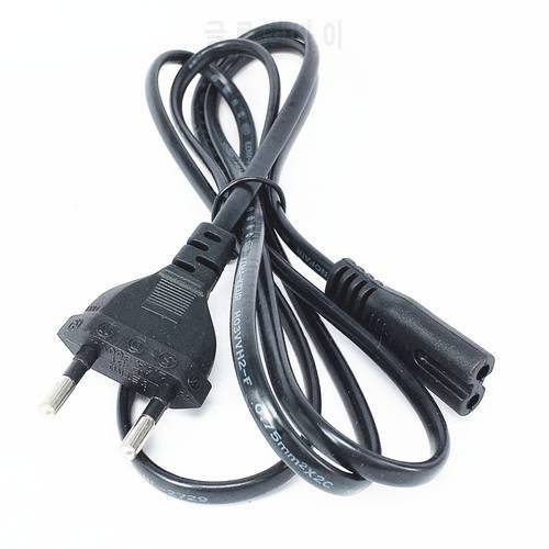 European EU Power Cable Euro Plug C7 Figure 8 Power AC Adapter Supply Lead Cord 1.4m For Portable Radio Battery Chargers PSP 4