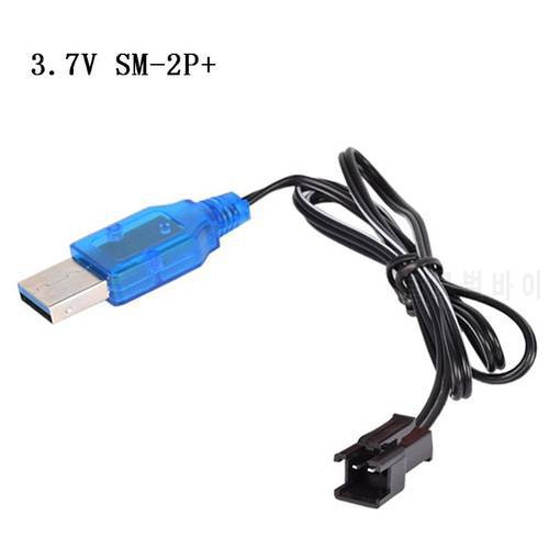 1Pc 3.7V 400mA NiMh/NiCd Battery USB Charger Packs SM 2P Forward Plug Electric Toy USB Charging Cable