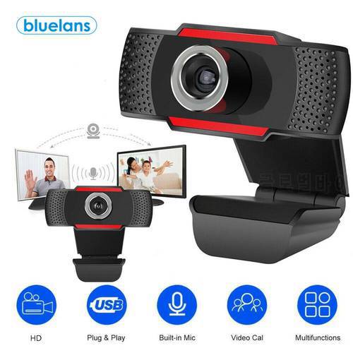 480/720/1080P USB 2.0 Webcam Video Web Camera with Microphone for PC Computer