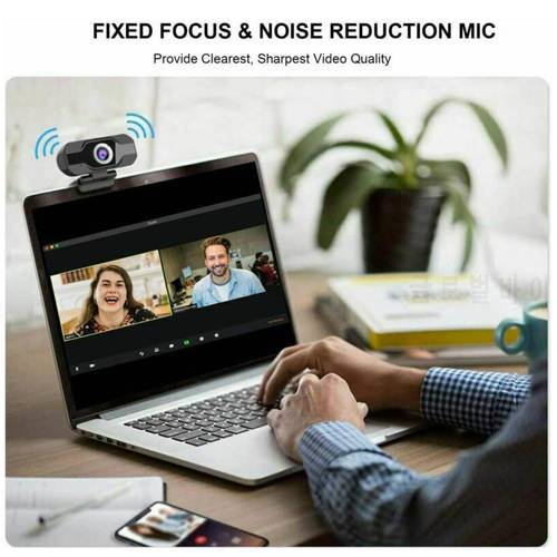 1080p Webcam 4K Web Camera with Microphone PC Camera For Computer HD Webcam Web USB Cam Camera Full 60fps Web 1080p For PC F4R6