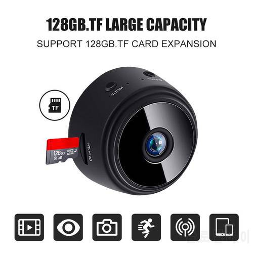 A9 Camera Aluminium Alloy 1080P Wireless Home Security DVR Night IP WIFI Camera Support Micro SD Card Portable For Home Security