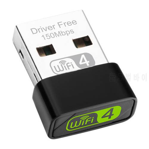 USB WiFi Adapter for PC 150Mbps 2.4GHz Wireless Network Card Adapter Wi-Fi Receiver 2.4G Network Card Antena WiFi Receiver