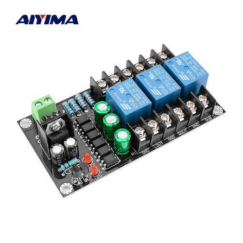 AIYIMA 300W 2.1 Speaker Protection Board independent 3 Channels DC Delay Protect for Class D Digital Amplifier BTL Circuits
