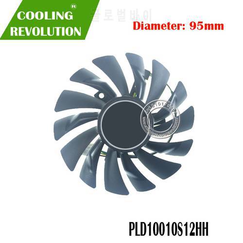 PLD10010S12HH 12V 0.40A 4Pin 95mm GTX1070 Mini For MSI GTX 1070 AERO ITX Graphics Card Cooler Cooling Fan