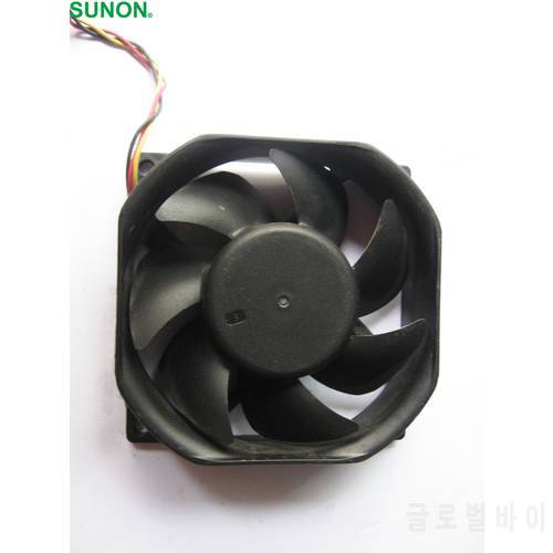 1pcs KDE1208PTV2 13.MS.B2500.AR.GN DC 12V 2.8W 80mm 80x80x25mm 3-wire Server Square Cooling Fan