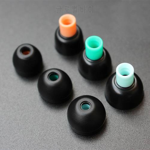 NiceHCK 1set 3pairs(6pcs) L M S In Ear Tips Earbuds Earphone Silicone Eartips/Ear Sleeve/Ear Tip/Earbud For IE80 KZCCATRN TFZ