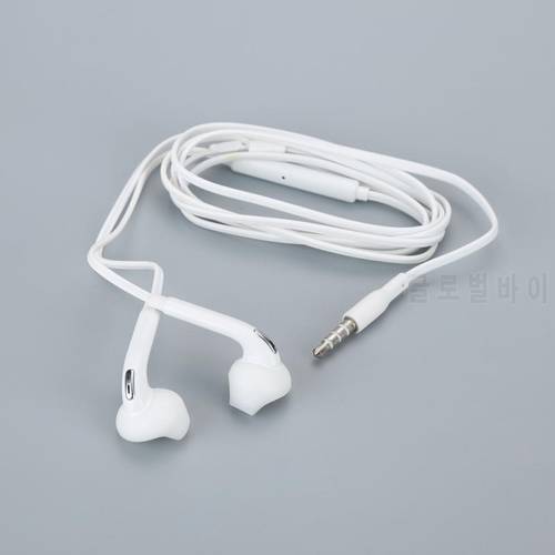 Dropship Fashion White Super Bass Wired Earphones Earbuds In-ear Super Bass Sports Music Headset With Mic For Samsung Galaxy S6