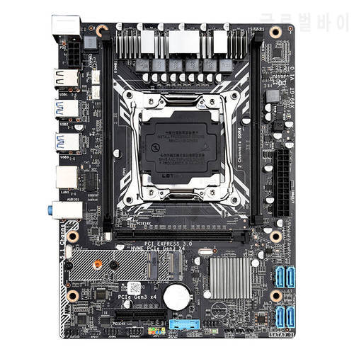 JINGSHA GT LGA 2011-3 Motherboard Dual Channels With NVME SSD M.2 WIFI-M.2 USB 3.0 Support V3 V4 DDR4 RAM UP TO 64GB USB SATA3.0