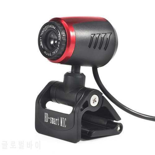 HD Computer Web Camera USB Wired Webcam with Built-in Microphone for Windows 10 8 7 XP Laptop Desktop Computer Accessory