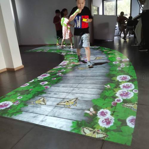 DefiLabs Interactive floor projection system basic version includes ir camera, usb dongle and software download link