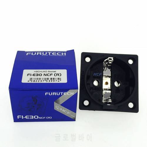 Furutech FI-E30 NCF Nano Crystal Schuko socket, Brand new HIFI Originally made in Japan