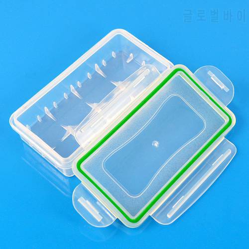 1PC Plastic Battery Case Holder Storage Box for 2*18650 CR123A 4*16340 Battery Container Bag Case Organizer Box Case