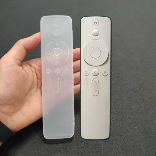Transparent Remote Cases for Xiaomi 4a Soft Silicone Protective Case Rubber Cover for TV
