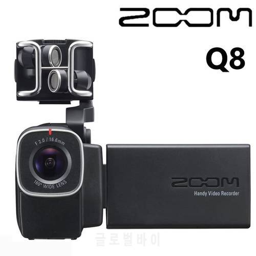 ZOOM Q8 handy video four–track Audio stereo camera recorder for interview,musician,indie filmmaker,podcaster,blogger,teacher