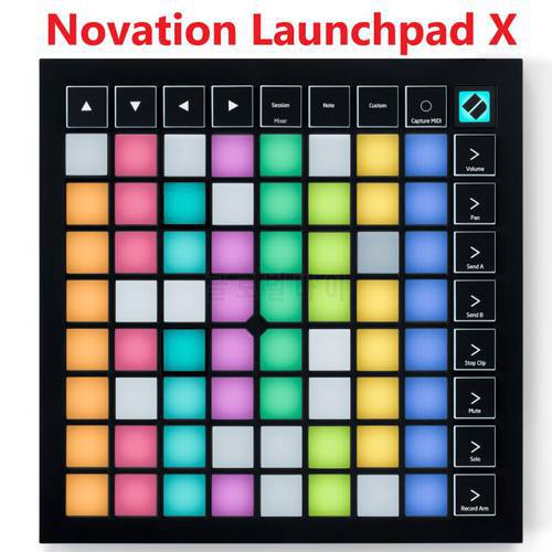 NEW Novation Launchpad X USB 64 RGB Pads MIDI grid Pad Controller with Ableton Live Lite for DJ making music