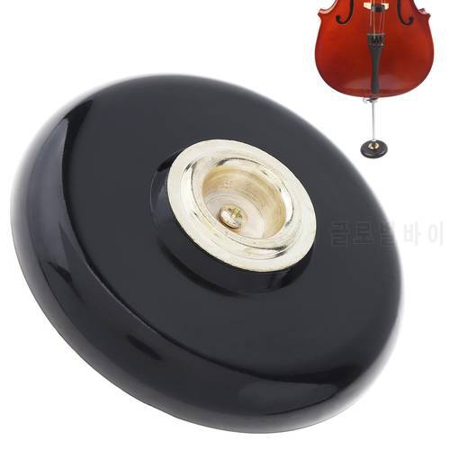 1pcs Cello End Pin Anti-Slip Mat Pad Stop Stopper Holder Metal Floor Protector 90 x 90mm Musical Instrument Parts Accessories