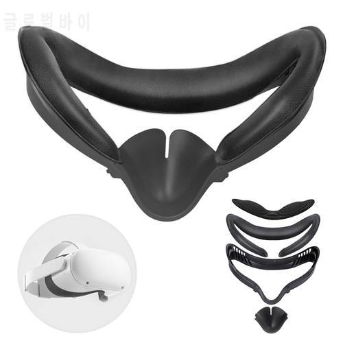 NEW PU Face Pad for Oculus Quest 2 VR Glass Accessories Comfortable Durable Blindfold for Quest 2