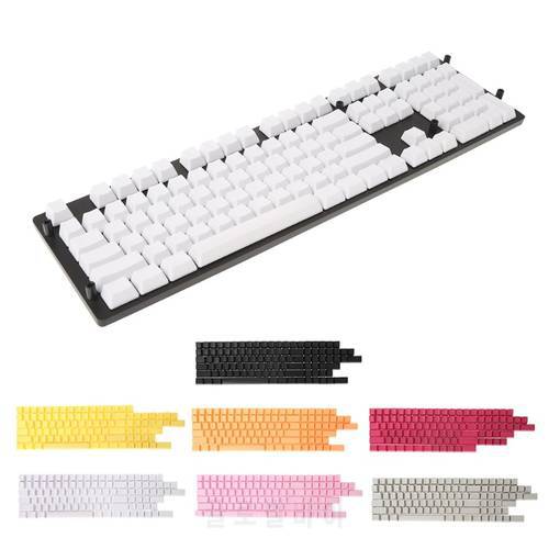 Blank 104 ANSI ISO layout Thick PBT Keycap For OEM Switches Mechanical Keyboard