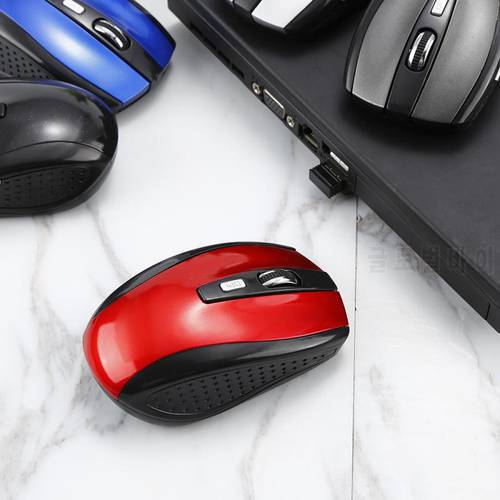 Gaming Mouse 2.4GHz USB Wireless Mouse 1600dpi 6 Buttons Optical Computer Mice Professional Gamer Mouse For Laptop Desktop PC
